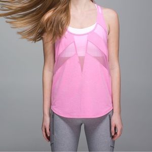 Lululemon Vintage Pink If your Lucky Tank